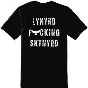 Bold Black “LYNYRD SKYNYRD” Graphic Tee